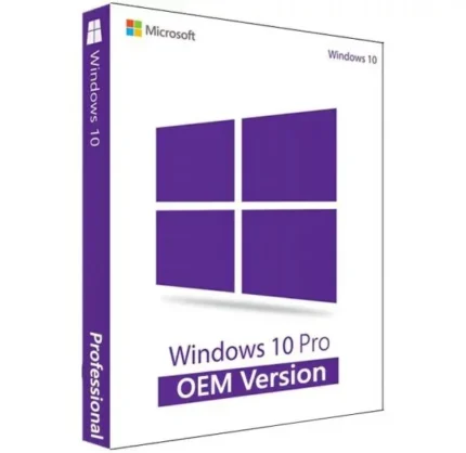 Windows 10 Pro 32 or 64 Bit OEM Key